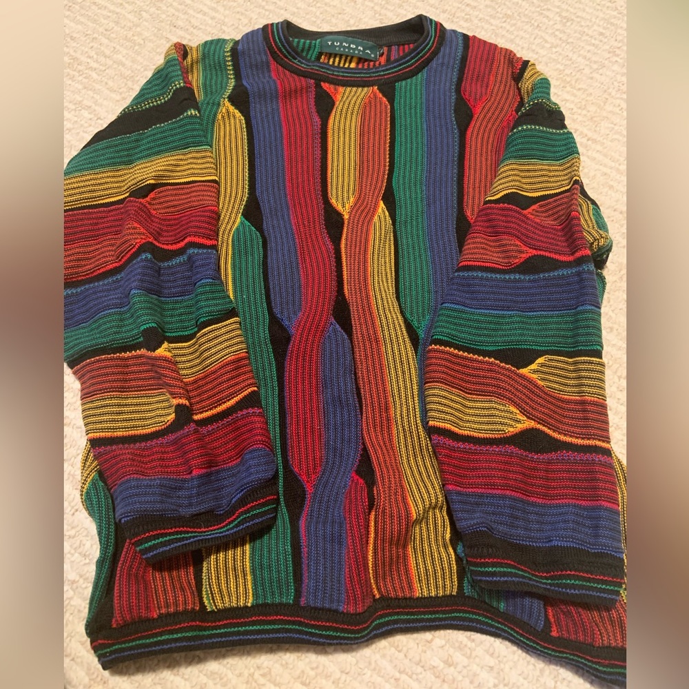 Vintage Tundra Sweater (coogi style)
